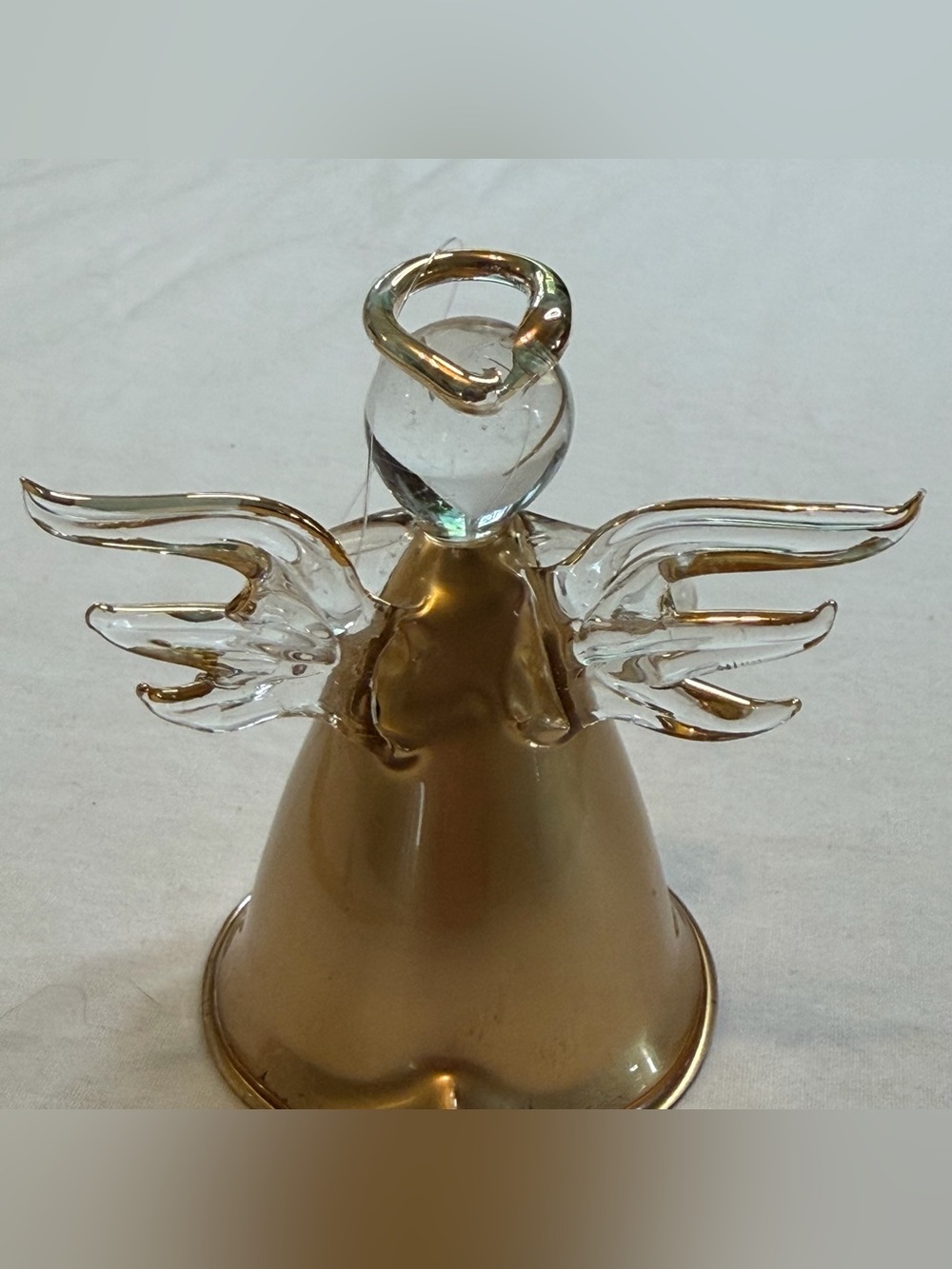 Christmas ornament Angel Figurine in Gold